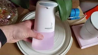 Xiaomi MINIJ Auto Foam Dispenser диспенсер для мыла (использование 2 года)