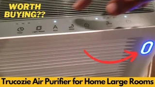 Worth It? Trucozie Air Purifier for Home Large Rooms Up to 1937 Sq Ft in 1 Hr With Dual Air Inlet