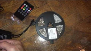 Тест Музыкальный ИК пульт дистанционного управления для 3528 5050 RGB светодиодная лента