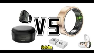 KINMATES Tiktok Scrolling Ring VS Jojovenusmall Smart Ring Health Tracker