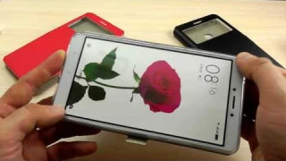 ОБЗОР: Стильный Чехол-Книжка для Xiaomi Mi Max с Окном и Магнитной Застежкой "Premium"