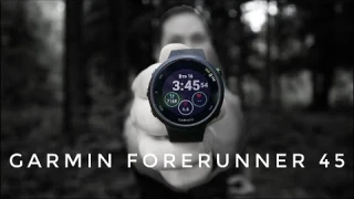 Garmin Forerunner 45 - обзор умных спортивных часов начального уровня