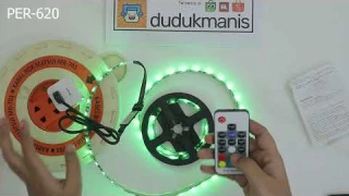 Lampu LED Panjang 1 Meter dengan Remote Controller PER-620