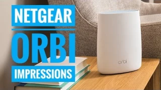 Netgear Orbi Mesh Network, Tri-band WiFi System! Setup & Impressions!