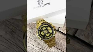 Обзор часов Naviforce NF9150 Gold-Black