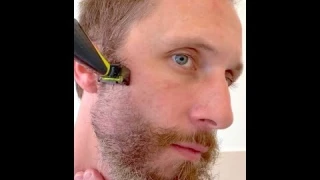 Long Beard OneBlade Trim Like a Champ Cuts The Hair Like No Other Electric Trimmer Shaver Doing Test