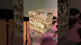 Делаю светильник с тюльпанами! 🌷тгк: dzyoteyko #diy #рек #art #творчество #handmade