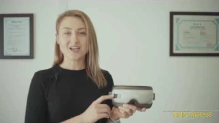 Массажер для глаз с вибрацией, подогревом и воздушным давлением Naipo MGE-IS3