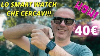 A 40€ È ASSURDO IL TENSKY SMART WATCH 1.7" 100 QUADRANTI SpO2 CARDIO FREQUENZIMETRO E MOLTO ALTRO...