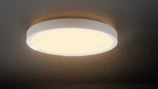 Lunar Easy fix LED Ceiling Light with back light by Xannix