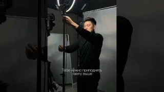 Кольцевая лампа предназначена не для съёмки, а для бьюти мастеров (ресницы, маникюр и тд).