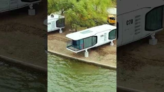 Half price Tesla can buy a house? #tinyhome #resorts #airbnb #tinyhouse #volferda #tinyhomes