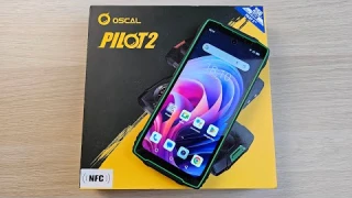 OSCAL PILOT 2 - ХОРОШИЙ ЗАЩИЩЕННЫЙ СМАРТФОН С ЗАДНИМ ЭКРАНОМ И МОЩНЫМ ФОНАРИКОМ!
