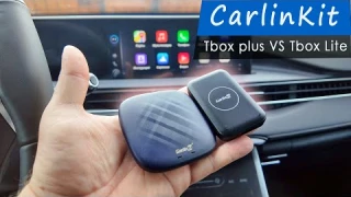Андроид  и беспроводной CarPlay в любой авто. Сравнение CarlinKit Tbox Plus и Tbox Lite
