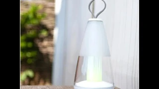 Светильник настольный портативный с аккумулятором usb LUTEC Pepper Connect 8500102331 LED 3W RGB