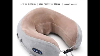 Электрическая массажная u образная подушка многофункциональный массажер для шеи и импульсный