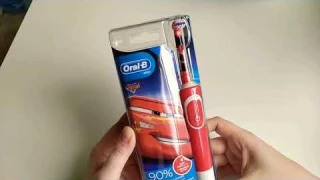 Детская электрическая зубная щетка Oral-b. Обзор