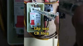 Aptomat chống giật #review #meovat