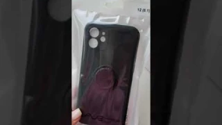 Чехол-накладка с подставкой/держателем WAVE Light Color Ring iPhone 12 black