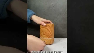 Wood grain aroma diffuser