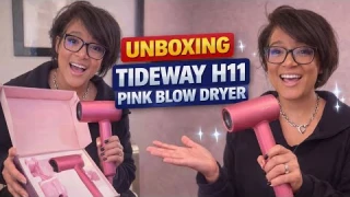 Unboxing - Pink Tideway H11 Blow Dryer