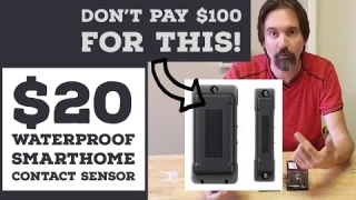 DIY WATERPROOF SmartThings Contact Sensor -  Outdoor Z-wave & Zigbee Door Smarthome Automation