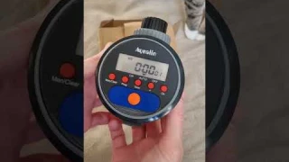 Автоматический таймер полива от фирмы Aqualin с ЖК-дисплеем (обновленная версия)