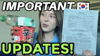 Customs/Immigration in South Korea UPDATED (Fall 2021) | New K-ETA entrance form,  snacks & SIM card