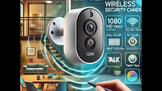 GMK Security Cameras Wireless Outdoor Review: Best 1080P Color Night Vision Cameras 2024