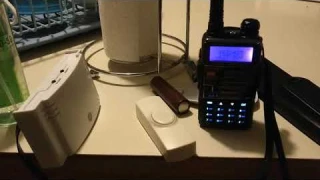 Using a Baofeng UV-5R+ to fix a GE 19247 wireless doorbell chime