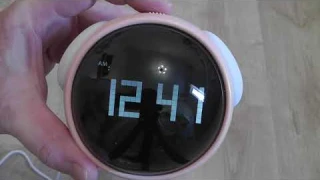 Веселый детский будильник ночник EMOJALARM