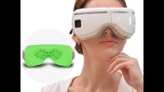 Портативный электрический массажер для глаз bioskin, шиацу массажа с нагревом и давлением воздуха,