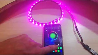 Как работает Bluetooth светодиодная лента! Стоит ли покупать?