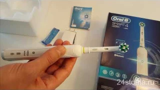 Электрическая зубная щетка Braun Oral-B SmartSeries 4000