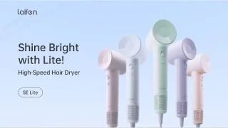 Shine bright with Lite! Meet Laifen SE Lite High-Speed Hair Dryer