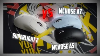 ДЕШЕВЫЙ СУПЕРЛАЙТ? | Logitech G PRO X Superlight 2 VS Mchose A7 , Mchose A5 Обзор Сравнение