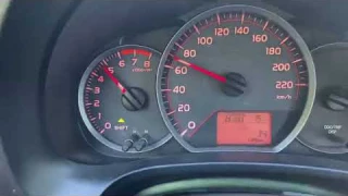 Toyota Yaris III 1.33 99KM acceleration 0-140km/h