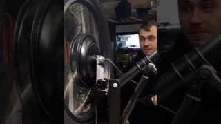 Мощное электро мотор колесо.