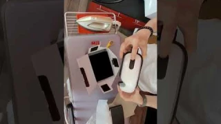 Распаковка массажер для глаз ксеоми ( часть2) убирает синяки и морщины