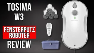 Tosima W3 Fensterroboter Review - Perfekt saubere Fenster ohne Aufwand?