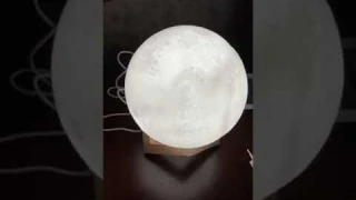 Купить Светильник ночник детский для сна беспроводной 3D шар Луна Moon Lamp светодиодный беспроводно