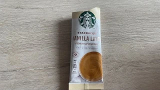 Кофе Starbucks Vanilla Latte 3 в 1. Обзор и дегустация