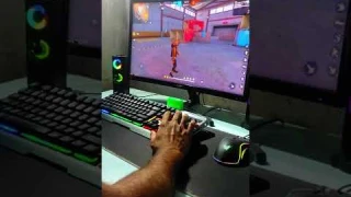 My best pc handcam gameplay with headshot satting in pc Garean-Freefire Gurjar99yt