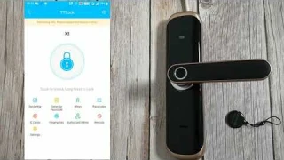 RAYKUBE TTlock Bluetooth Smart Lock Manage Setting