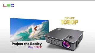 Best Home Projector f0r 2018 Wejoy L5 1920*1080P HD Projector