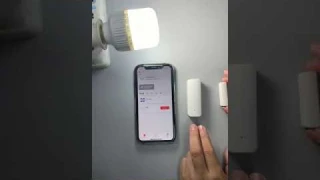 WALE WIFI Door Sensor work with bulb