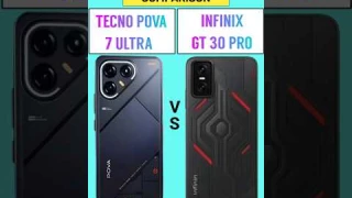 Tecno Pova 7 Ultra Vs Infinix GT 30 Pro