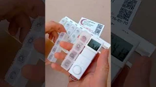 Электронная аптечка, таблетница с таймером, для ухода за пожилыми, детьми, реабилитации военных