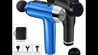 Электрический массажер для головы тела, мышц, физиотерапия, шеи и спины купить на Aliexpress