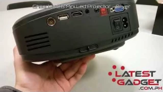 CHEERLUX C6 MINI LED PROJECTOR - SILVER